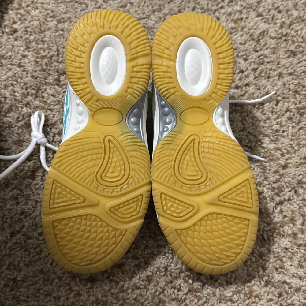 New Pickleball & tennis shoes women & young people White and Blue Athletic Shoes